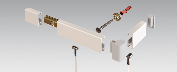 Clip Rail - Wall System