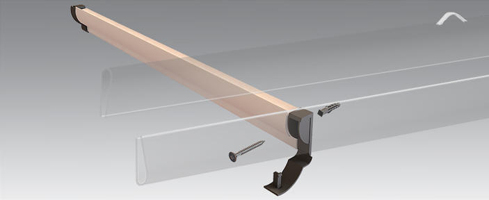 Paper-rail - Wall System