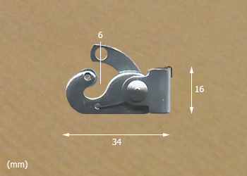 Classic Hook Security 40kg, Dimensions