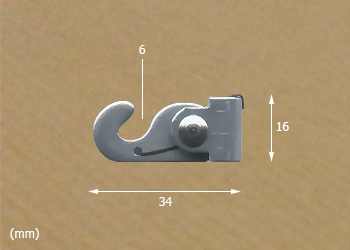 Classic Hook 40kg, Dimensions