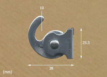 Classic Hook 80kg, Dimensions