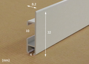 Clip Rail Max, Dimensions