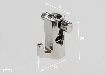 Self-locking Hook, Dimensions