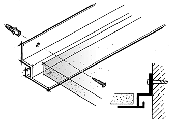 Suspended Ceiling System Illustration